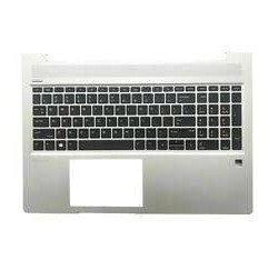 CLAVIER AZERTY + COQUE SILVER HP EliteBook x360 830 G7 - M03903-051