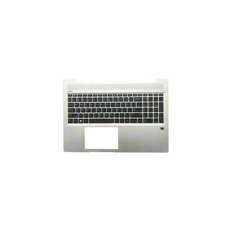 CLAVIER AZERTY + COQUE SILVER HP EliteBook x360 830 G7 - M03903-051