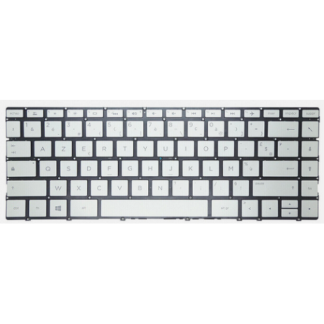 CLAVIER AZERTY SILVER...